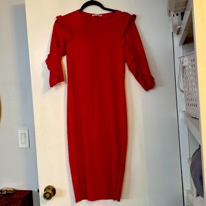 Zara Red Dress